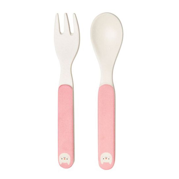 Cookie The Cat Bamboo Cutlery Set-product