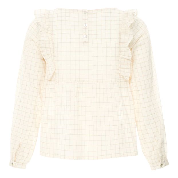 Blouse Carreaux Lurex - Collection Femme --product