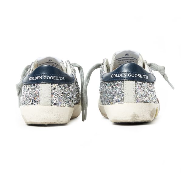 Baskets Lacets Suede Glitter Superstar-product