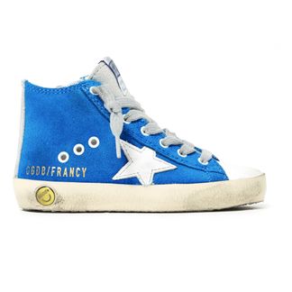 Golden Goose Deluxe Brand Turnschuhe mit Schnürsenkeln und Reißverschluss Wildleder Francy-listing