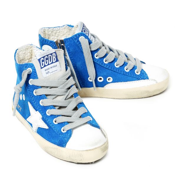 Francy Suede Zipper Laced Trainers-product