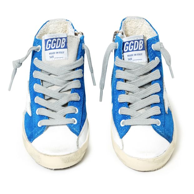 Francy Suede Zipper Laced Trainers-product