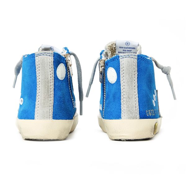 Baskets Lacets Zippées Suede Francy-product