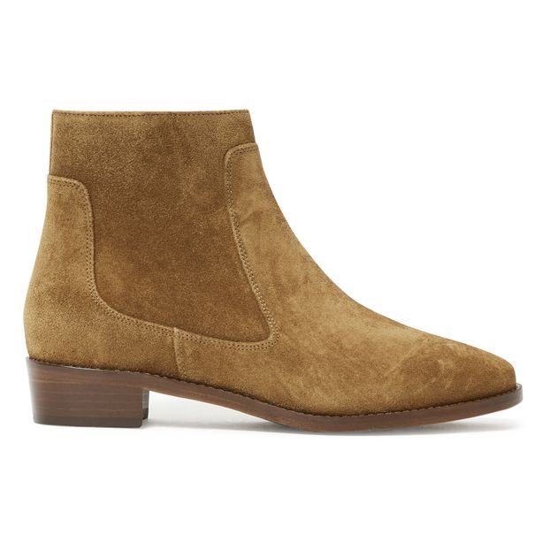Stiefeletten Kalbsveloursleder n°67-product