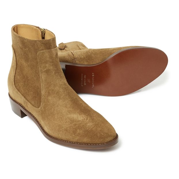 Stiefeletten Kalbsveloursleder n°67-product