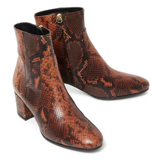 Botines Cuero Python n°298-product