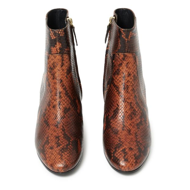 Botines Cuero Python n°298-product