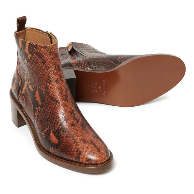 Bottine Cuir Python n°286-product