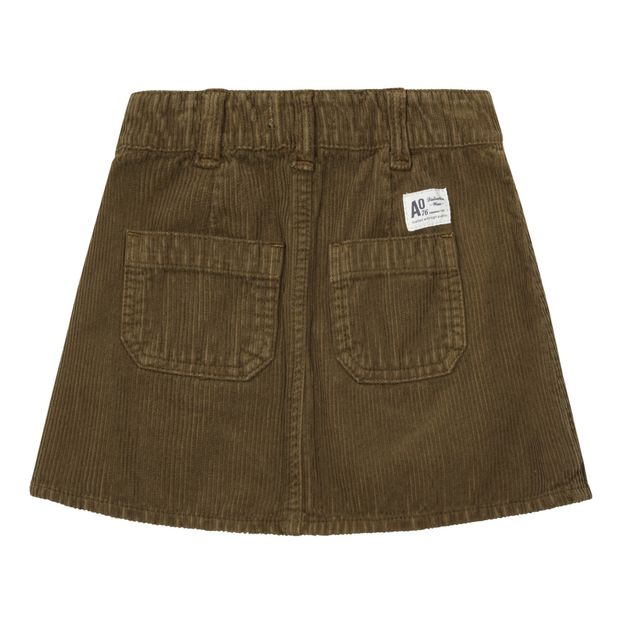 Jupe Boutonnée Velours-product