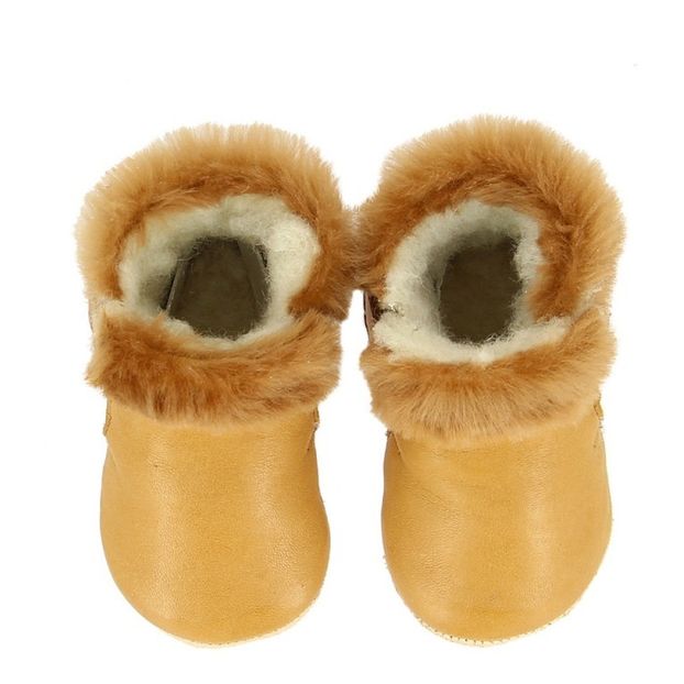 Chaussons Cuir Fourrés Foumoo Tara-product