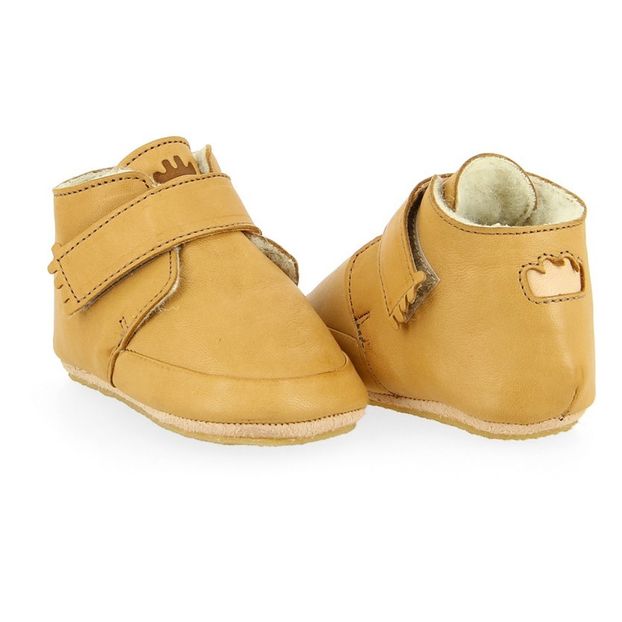 Chaussons Fourrés Cuir Winterblue-product