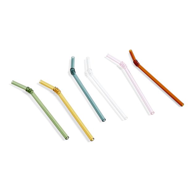 Pailles en verre borosilicate - Set de 6-product