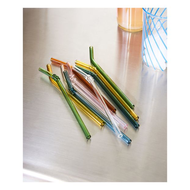 Pailles en verre borosilicate - Set de 6-product