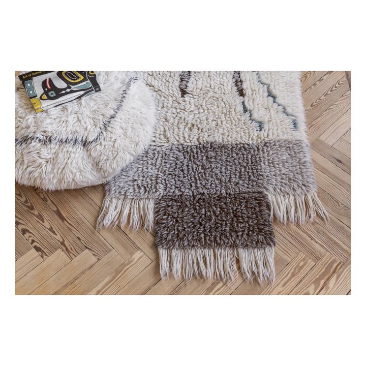 Pouf Berber Soul | Bianco- Immagine del prodotto n°5
