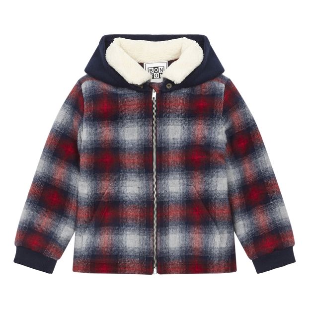 Manteau Fourré Carreaux-product