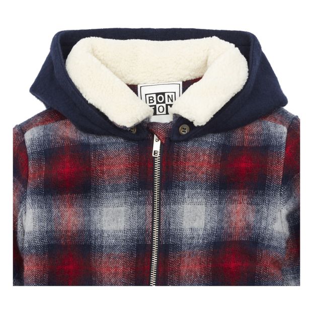 Manteau Fourré Carreaux-product