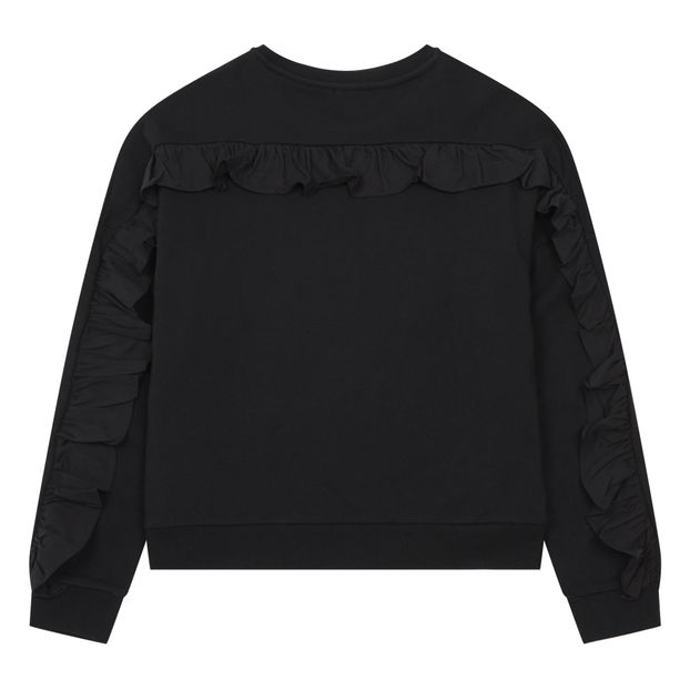Sudadera Algodón Orgánico Volantes-product