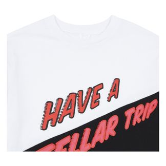 Stella McCartney Kids Zweifarbiges T-Shirt Bio-Baumwolle-listing