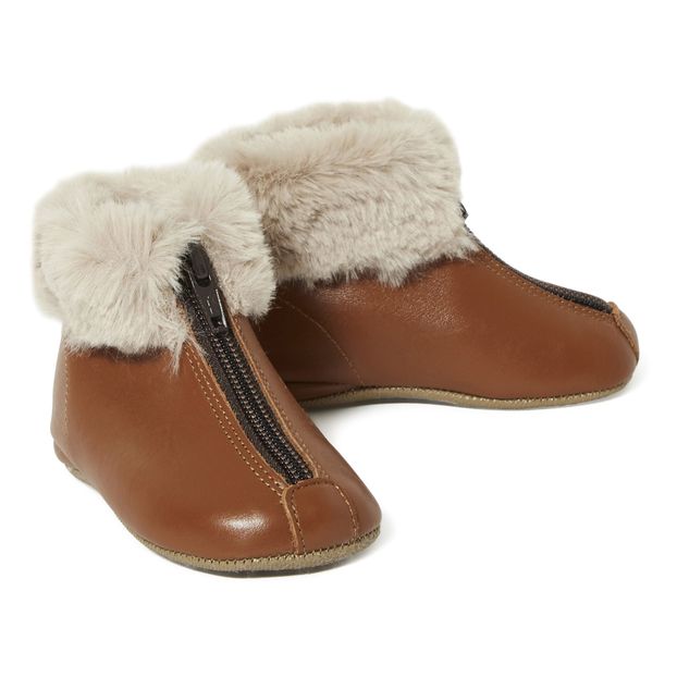 Chaussons Zippés Fourrés-product