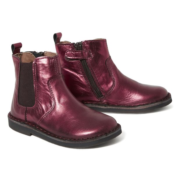 Botas Chelsea Metalizadas - Collection Two Con Me --product