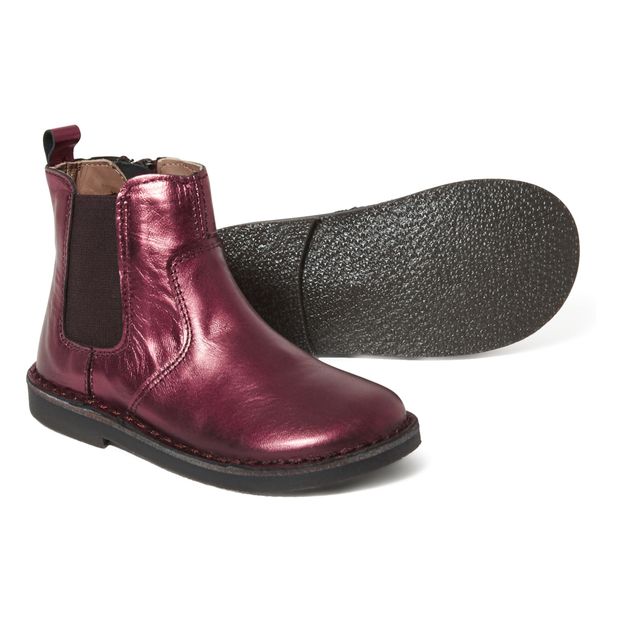 Botas Chelsea Metalizadas - Collection Two Con Me --product