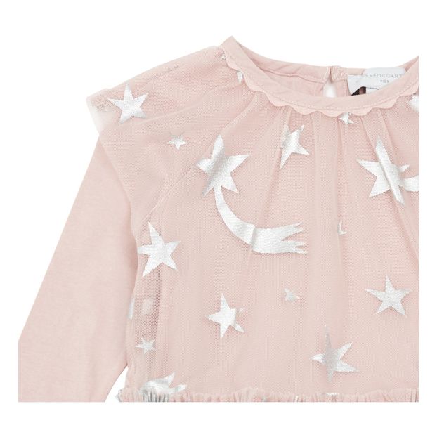 Vestido + Cubrepañal Tul Estrellas-product