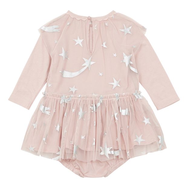 Vestido + Cubrepañal Tul Estrellas-product