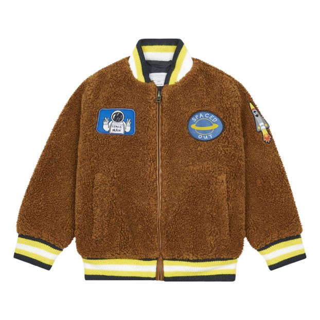 Cazadora Bomber Piel Sintética-product