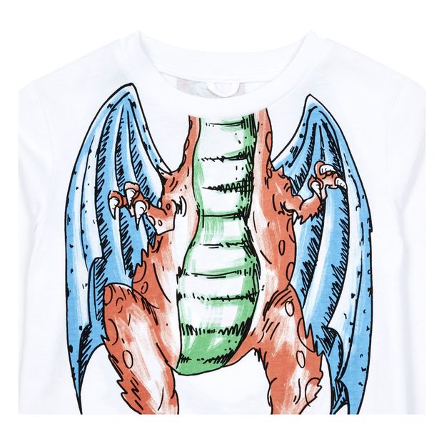 Camiseta de algodón orgánico con ilusión óptica-product