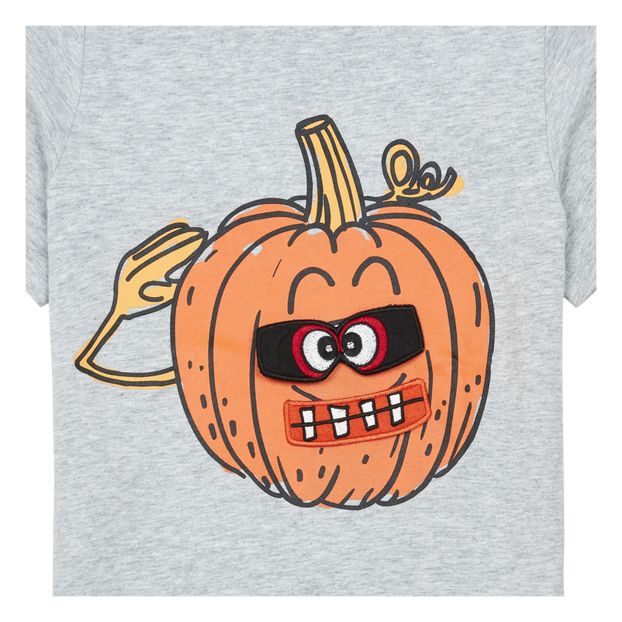 Camiseta Algodón Orgánico Parches - Colección de Halloween --product