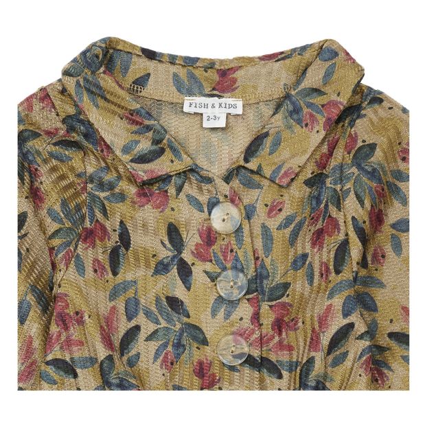 Floral Buttoned Dress-product