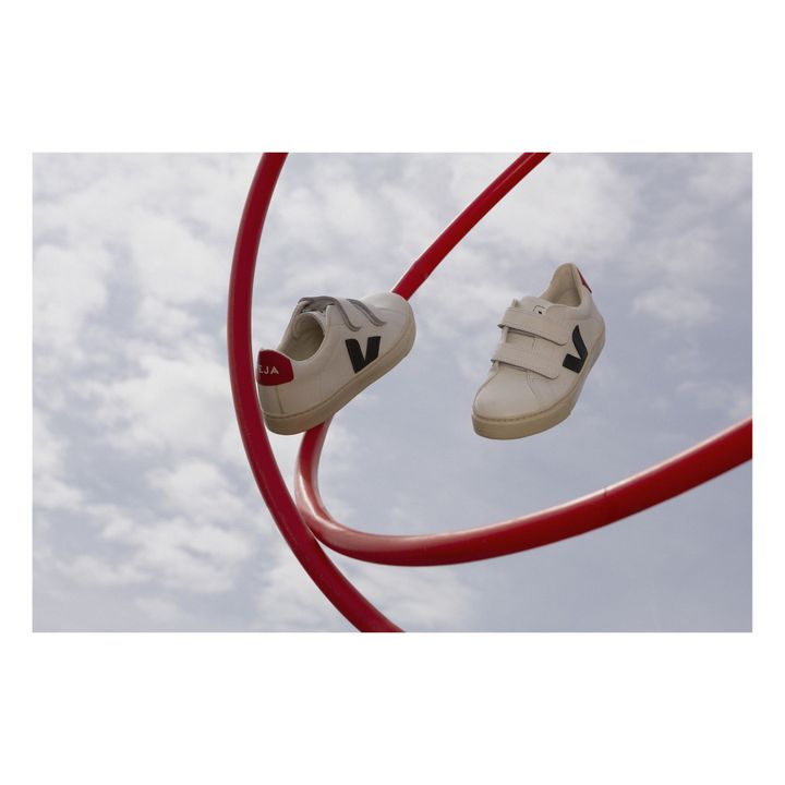 Baskets Velcro Cuero Esplar | Azul Marino- Imagen del producto n°1