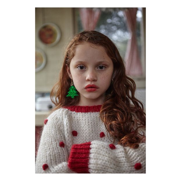 Pull Laine Pompons-product