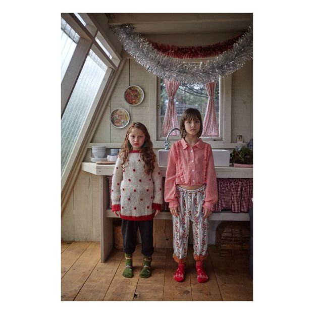 Pompom Wool Jumper-product