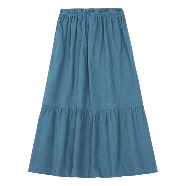 Dragonfly Maxi Velvet Skirt-product