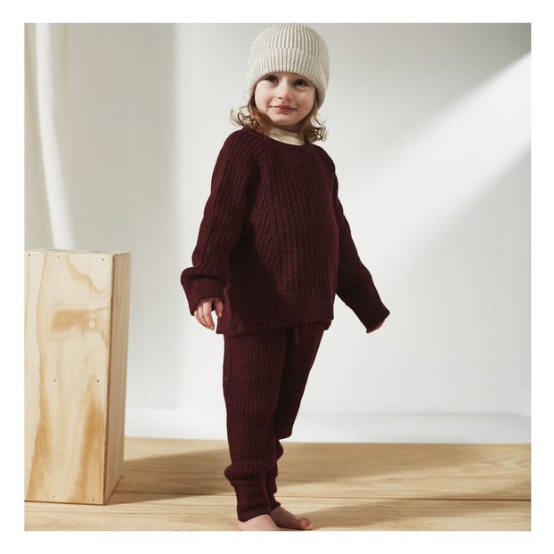 Ribbed Alpaca Wool Jumper-product