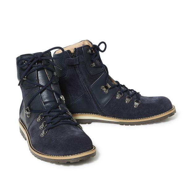 Boots à Lacets Velours-product