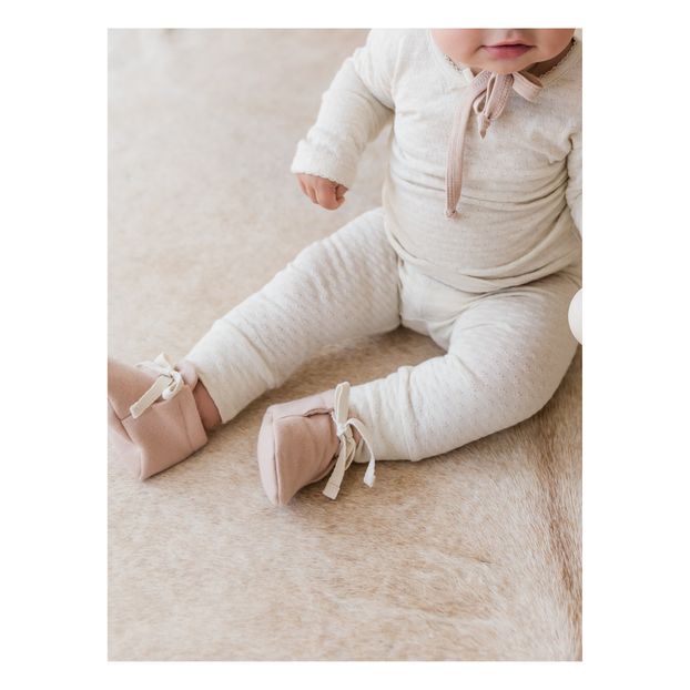 Organic Cotton Pointelle Pyjama Bottoms-product