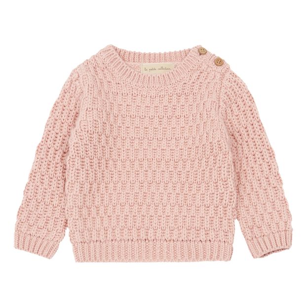 Pull Coton et Mérinos Gaufre-product