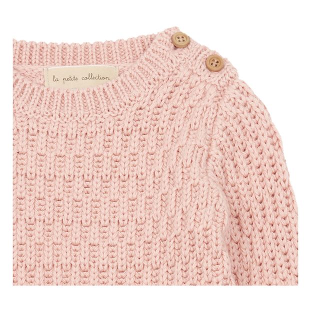 Pull Coton et Mérinos Gaufre-product
