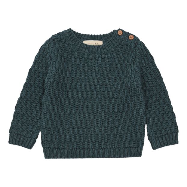 Maglione in cotone e lana merino-product