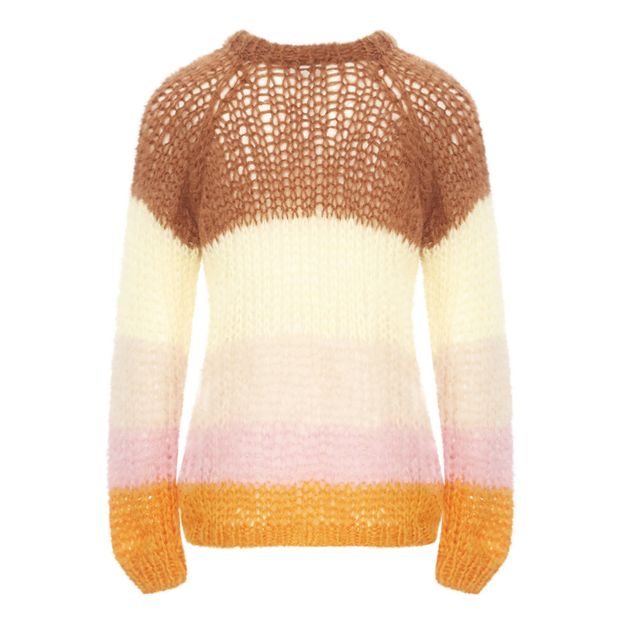 Jersey de rayas anchas Mohair-product