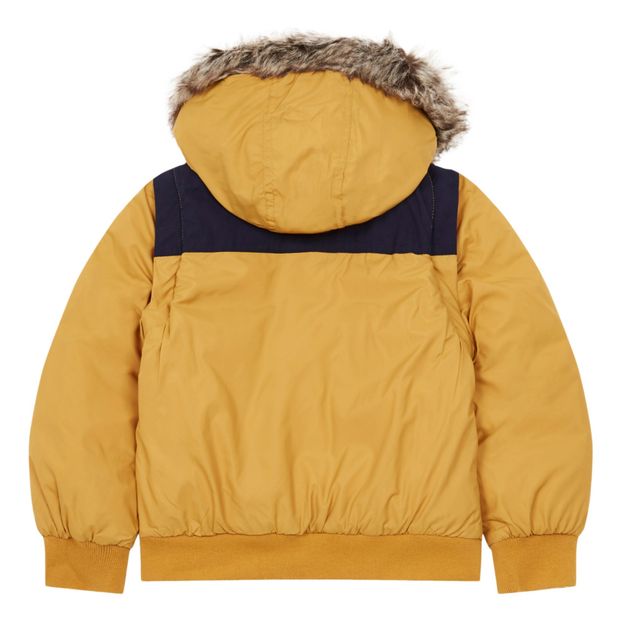 Water-Resistant Down Jacket with Removable Sleeves-product