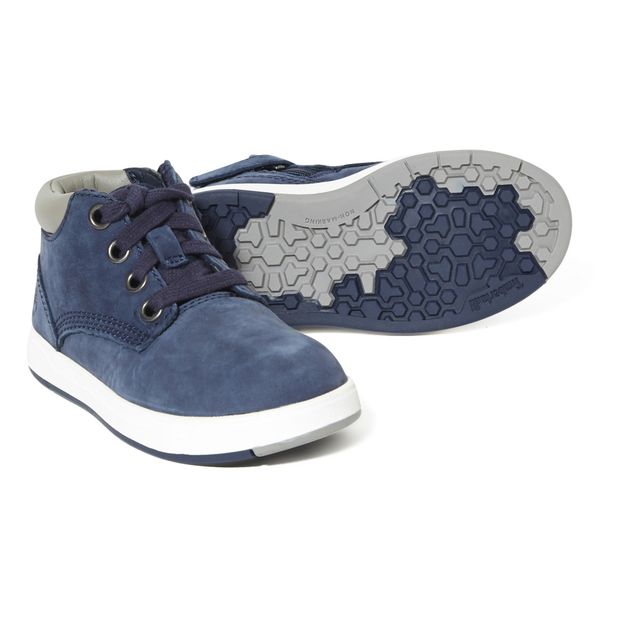 Baskets Zippées Suede Davis Square-product