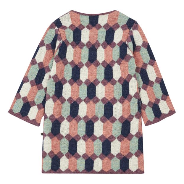 Chaqueta de bebé estampada de lana de alpaca-product