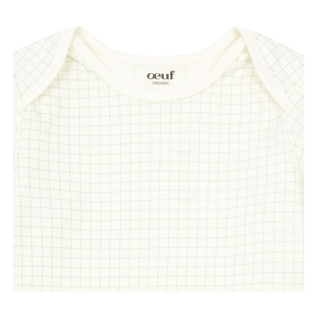 Camiseta Bebé de Cuadros Algodón Pima Orgánico-product