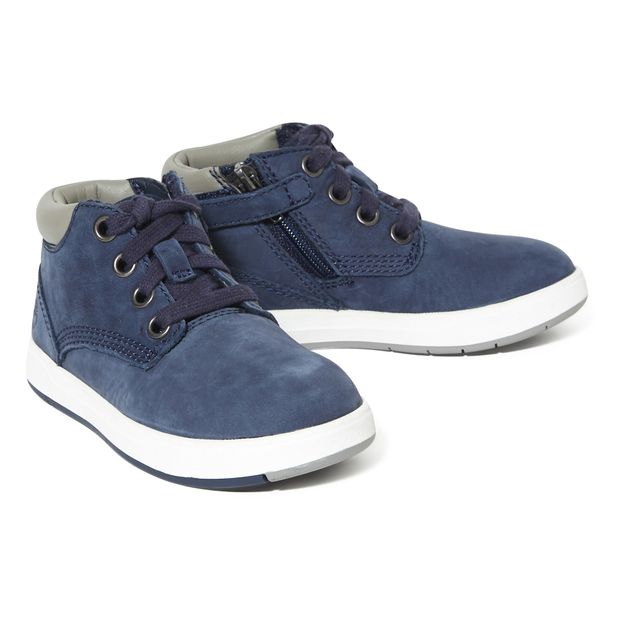 Baskets Zippées Suede Davis Square-product