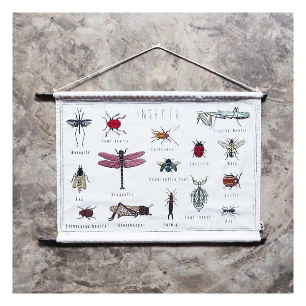 Póster bordado «Insectos»-product