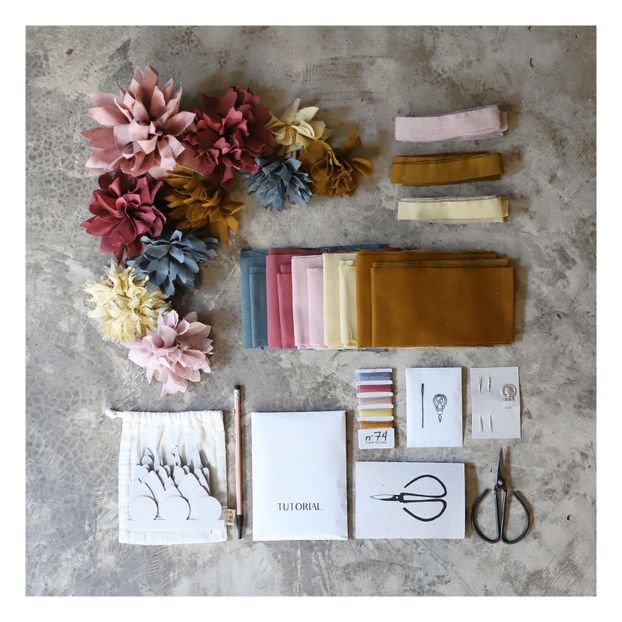 Autumn Flowers DIY Kit-product