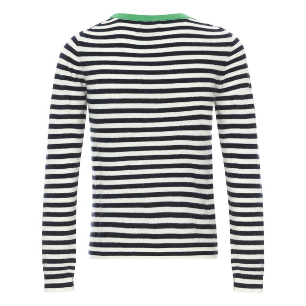 Pull Cachemire Neck Stripe Crew-product